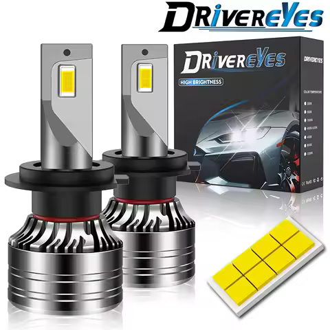 4000W 400000LM 2PCS Car Lights H7 H4 H1 9006 H11 9005 H8 H9 Super Bright LED Headlights High Low Bea