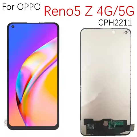 6.43'' TFT LCD For Oppo Reno5 Lite Reno5F LCD Display Screen Touch Panel Digitizer Assembly For OPPO