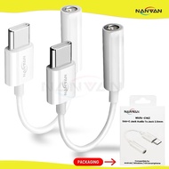 Nanvan CN2 Type C Converter Audio Jack To 3.5MM Jack Universal High Quality