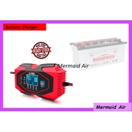 Car Battery Charger 12V/24V // Car Battery Charger // Motocycle Battery Charger //UK Plug