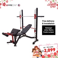 Half Smith Machine Smith Gym Bench XC311+