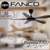 FANCO BEGONIA FA17 52 INCHES DC MOTOR CEILING FAN