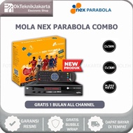 Receiver Parabola Dan Set Top Box Nex Parabola Combo (DVB S2 &amp; DVB T2)