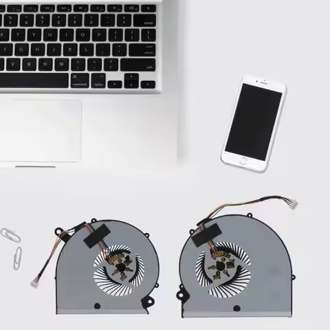 Original CPU GPU Fan Cooler Radiators for Gigabyte Aero15 RP64W RP65W DC5V Brushless Cooling BS5005H