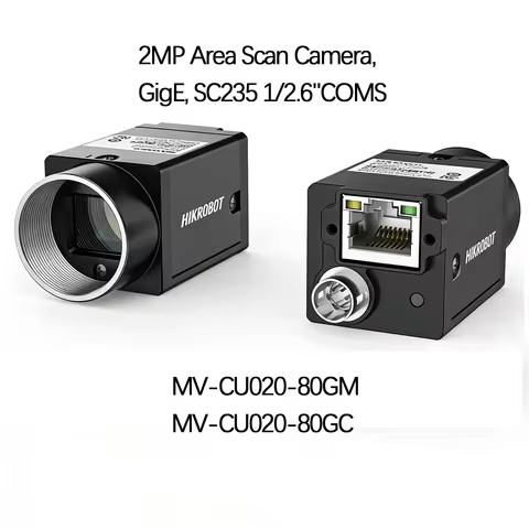 Hikrobot MV-CU020-80GM ,MV-CU020-80GC Industrial Camera, 2.0MP 1/2.6" CMOS