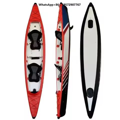 High Pressure Ocean Sea Lake Fishing Kayak Boat Inflatable Drop Stitch Kayak with Paddle seat