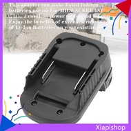 XPS MT20ML Battery Adapter Wear Resistant Replacement Fireproof ABS Portable18V to 18V Battery Converter for Makita