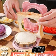 Bento Accessories Stainless Steel Sandwich Cutter Sandwich Mold DIY Bento Maker Tool