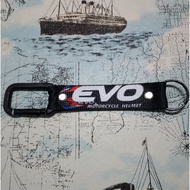 【hot sale】 EVO Helmet  Key Holder MC Motorcycle Car Keychain Key Chain