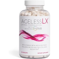 AgelessLX HMB Supplements for Women - Collagen Enhancer Capsules - Anti-Aging for 40 + Lean Muscle B
