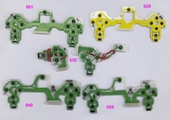 50Pcs Original Button Ribbon Circuit Board for PS4 Slim Pro Controller Conductive Film Keypad Flex C