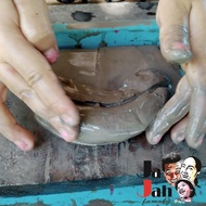 ดินปั้นเซรามิค 1 kg ดินขาว ดินขาวสำหรับงานปั้น ดินปั้นมือ ปั้นเครื่อง Kaolin Clay handcralf ดินขาวลำ