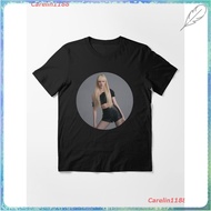 New kpop Ive Liz Essential T-Shirt Printed cotton Round Neck Popular Unisex