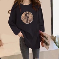 Women's Oversized Long Sleeve T-Shirt/ Women's Distro T-Shirt/ Oversized Streetwear T-Shirt Distro T