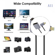 All 8K60hz Coaxial Digital Camera Cable 2 1 Version 48Gbps Microed Port Dynamic