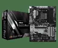 B450M ASRock Motoard B450 Pro4 AM4 DDR4 128GB M.2 support 5600 5700 1600 4700G 4300 3900 5500 cpu A