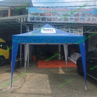 Atap tenda lipat 3x3 branding