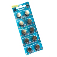 VINNIC LR43 AG12 186 battery 1.5V watch battery