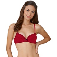 Avon KAT Red Bra Everyday Comfort Ladies' Women Non-wire Without Wire Soft Cup Bra Brassiere Branded