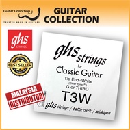 GHS T3W G-3rd Clear Nylon Single Classical Guitar String