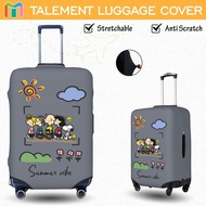 Snoopy Luggage Protector Cover Personalized Suitcase cover Stretchable Travel Luggage Accessories An