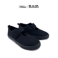 Dan's X BUM Equipment Kasut Sekolah Kanak-Kanak Unisex - Hitam CS901 Back To School Shoes Black