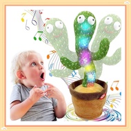 Cactus Plush Toy 120 Songs Dancing Cactus Toy Cactus Dance and Talking Recording Baby Plush Toy