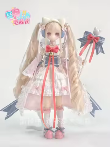 In Stock Oioi Studio Magic Girl Electrical Street Series 1/6 Bjd Blind Box Rubber Hair Transplant Bj