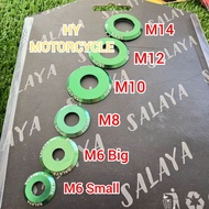 ORIGINAL SALAYA 🇻🇳 WASHER SALAYA 4 COLOUR ALLOY ORIGINAL M6 M8 M10 M12 M14 SCREW SKRU COVERSET CASIN