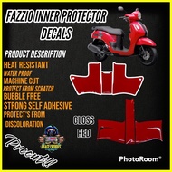 ◺ ✸ ♙ YAMAHA FAZZIO 125 INNER FAIRING PROTECTORS SET (PRECUT)
