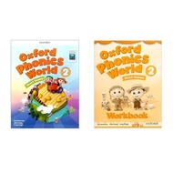 Sách - (Bộ 2 cuốn) Oxford Phonics World 2 - Tặng file nghe