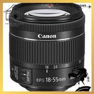 **USED** Canon standard zoom lens EF-S18-55mm F4.0-5.6IS STM APS-C compatible *Direct From Japan*