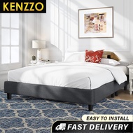 KENZZO : Queen Size Divan Queen Bed Frame Katil Queen Bedding Furniture/Divan Base / Swiss Foundatio