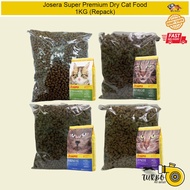Josera Super Premium Dry Cat Food - Kitten Grain Free / NatureCat GF / Marinesse GF / Culinesse - 1k