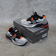 PRIA New Balance 992x DTLR Gray Orange Shoes For Men And Women