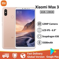 Xiaomi Max 3 Smartphone 6.9 Inches 6GB RAM 128GB ROM Fingerprint 4G Android Smart Phone  Qualcomm Sn