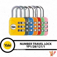 Yale® YP1/28/121/1 Handy-Size Number Travel Lock