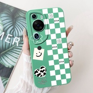 สำหรับ Huawei P60กล่องศิลปะ MNA-AL00ฝาครอบพิมพ์ภาพสุดหรูเคสโทรศัพท์ป้องกันทุกสัดส่วนสำหรับ Huawei P6