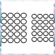 [G V W E] Power Pressure Washer Rubber O-Rings For 1/4 Inch,3/8 Inch,M22 Quick Connect Coupler,40-Pa