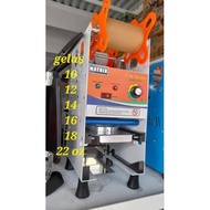 Cup sealer all size Matrix D1 normal & jumbo glass up to 22 oz press cup D1 manual sealing seal cups