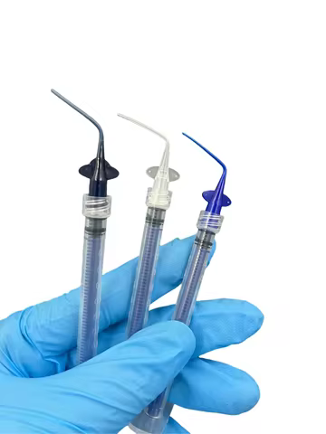 Dental Syringe Disposable Delivery Tip Endodontic Needle Root Canal Applicator Periodontal Irrigatio