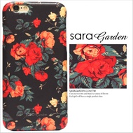 【Sara Garden】客製化 手機殼 蘋果 iPhone 6plus 6SPlus i6+ i6s+ 質感 碎花 玫瑰花 保護殼 硬殼