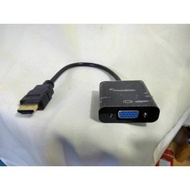 HDMI TO VGA CABLE FEMALE TO LCD TV PROJECTOR CONVERTER LAPTOP PC