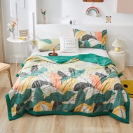 Summer Cotton Quilted Blanket Thin Comforter Soft Bedspread Air Condition Quilt Kids Queen Adult Bed Cover 200X230CM Wholesale