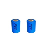 [Bundle of 2] Power-Gen 1/2 AA 3.6V 1200mAh ER14250 Half AA Lithium Thionyl Chloride Battery