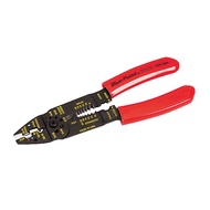 Wire Stripper/Cutter/Crash/Bolt Cutter, (AWG 8–22), 8-1/, PWC28A, Bluepoint