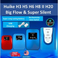 🇲🇾 Aquarium HUIKE AC / DC H3 H5 H6 H8II H8 H20 USB Rechargeable ACDC Oxygen Air Pump Lithium Battery