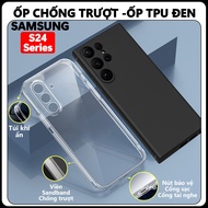 Samsung S24/ S24 Plus/ S24 FE/ S24 Ultra 5G case Anti-slip Shockproof, Transparent, camera Protectio