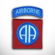 Patch 82nd Airborne Division Embroidery Logo Emblem Insignia US Army Parachute Infantry Military Imm