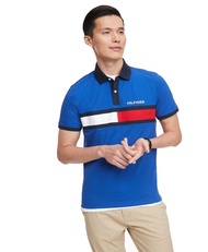 Men's Custom Fit Flag Pride Polo Shirt